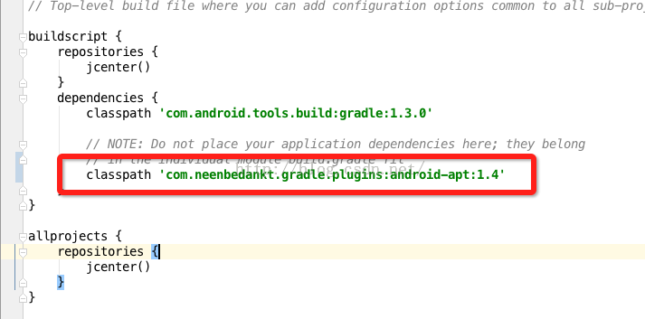 【FastDev4Android框架开发】AndroidAnnnotations注入框架介绍和Android Studios基本配置(七)