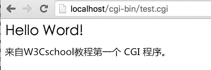 Perl CGI编程